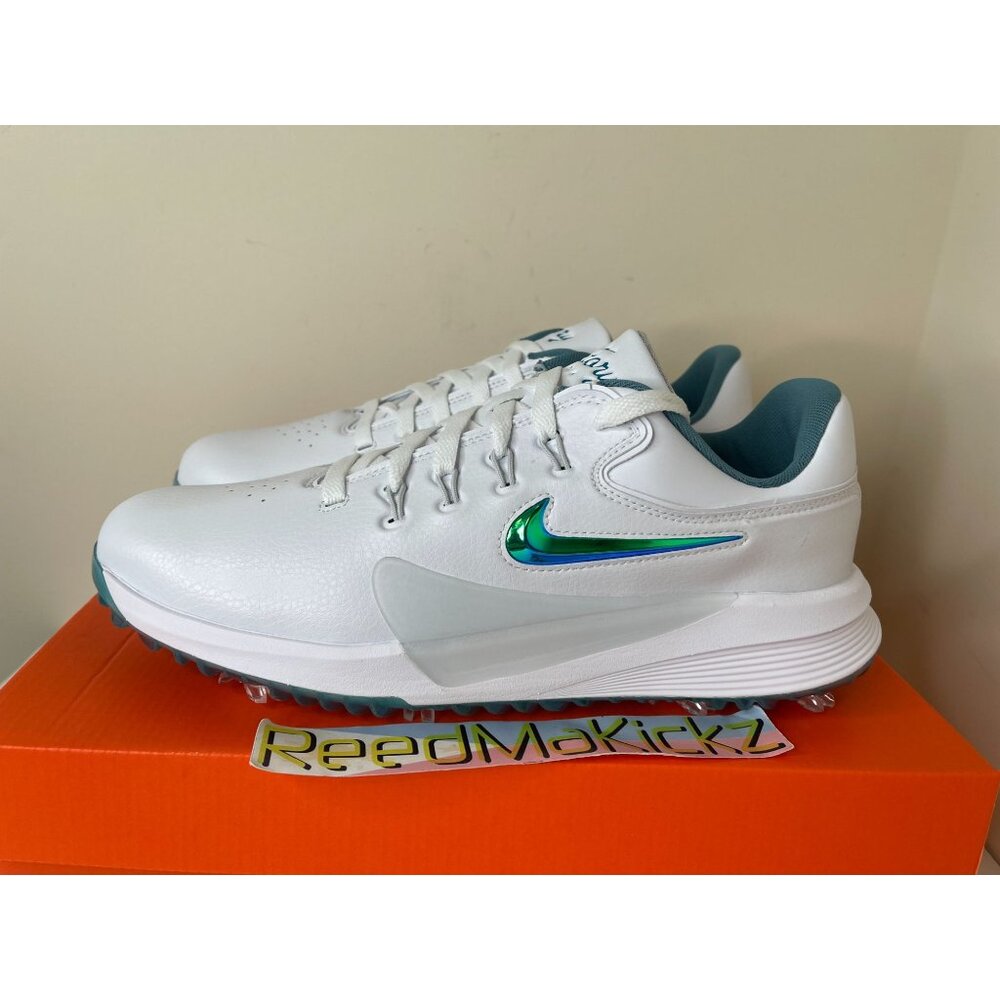 Nike Victory Pro 4 Golf White Blue Iridescent Mens Sizes FZ7611 002